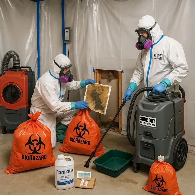 Contaminated Water Handling Protocols process in Harpswell Center, ME