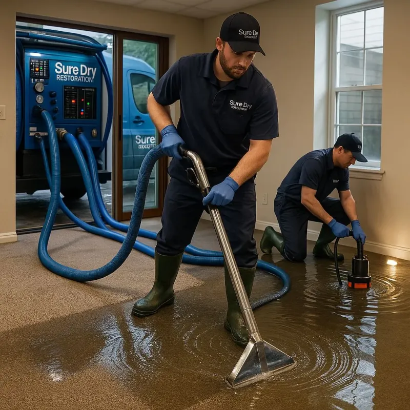 Water Extraction and Removal process in Harpswell Center, ME